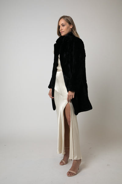 Grandella fur coat on sale styled by fairmoor